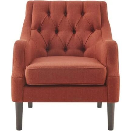 Dunly Qwen Button Tufted Upholstered Accent Armchair