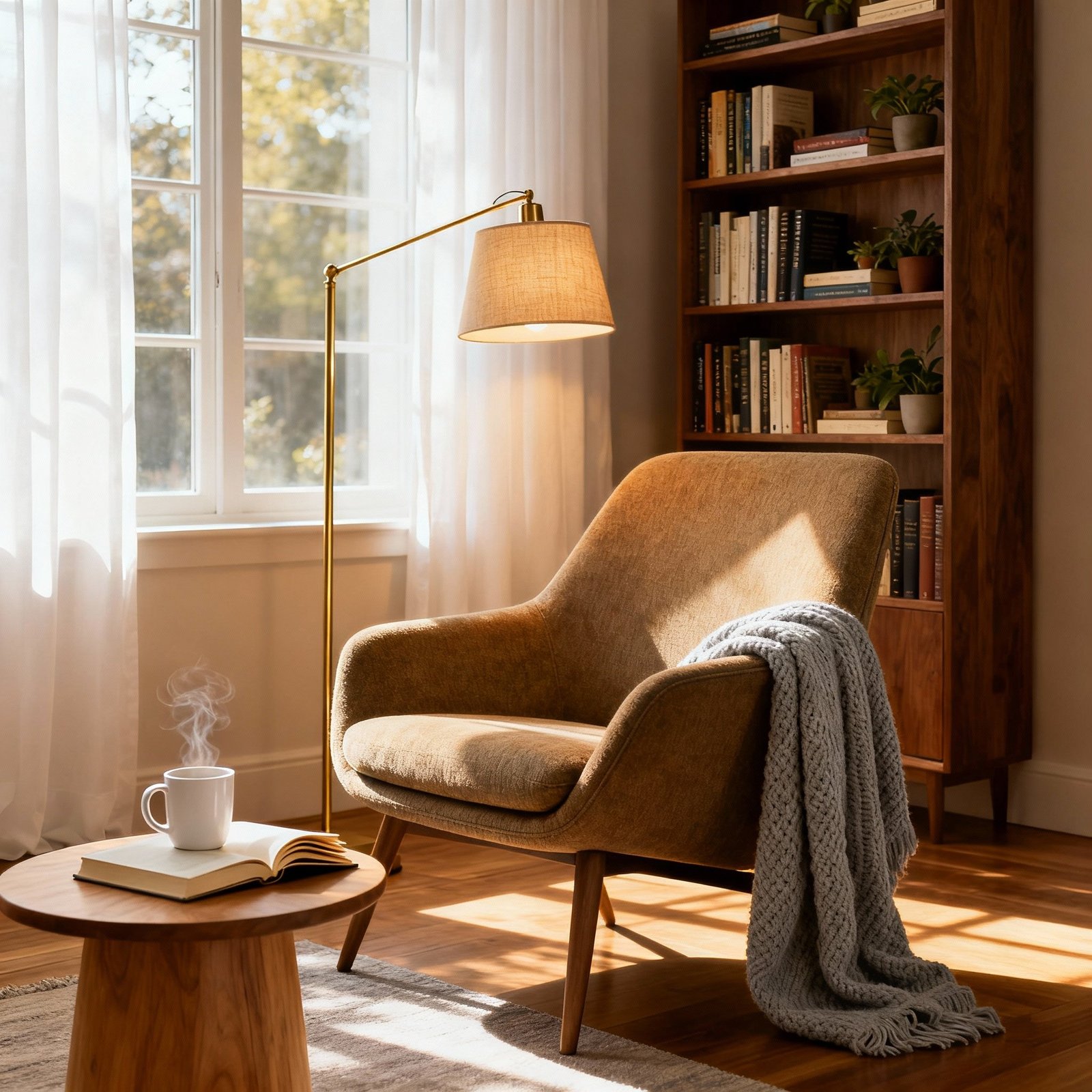 Reading Corner Accent Chair